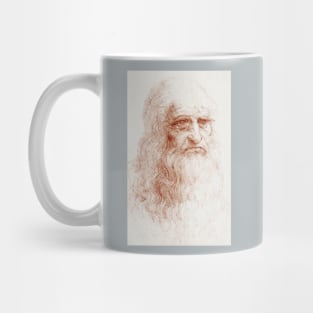 Portrait of Da Vinci Mug